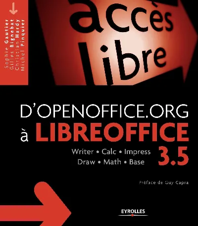 Visuel de D'OpenOffice.org à LibreOffice 3.5