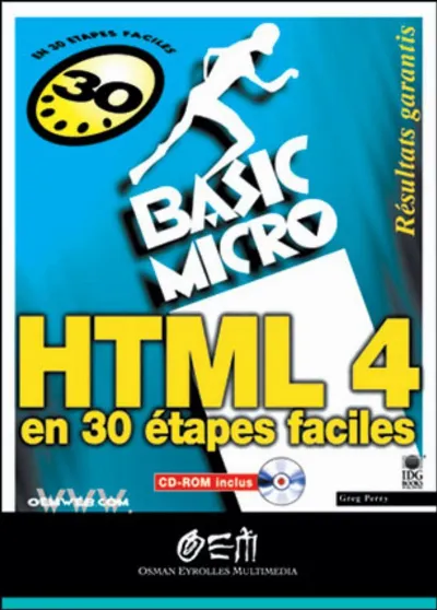 Visuel de HTML 4 en  30 étapes faciles