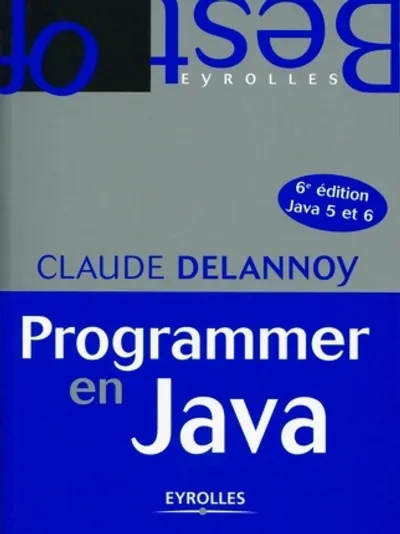 Visuel de Programmer en java. au format semi-poche java 5 et 6