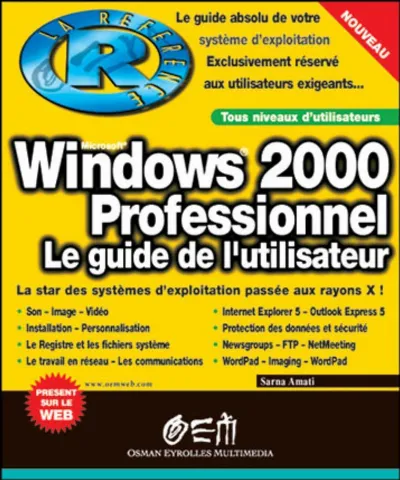 Visuel de Windows 2000 Professionnel La Référence