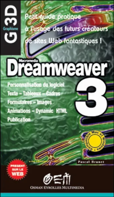 Visuel de Dreamweaver 3 (g/3d)