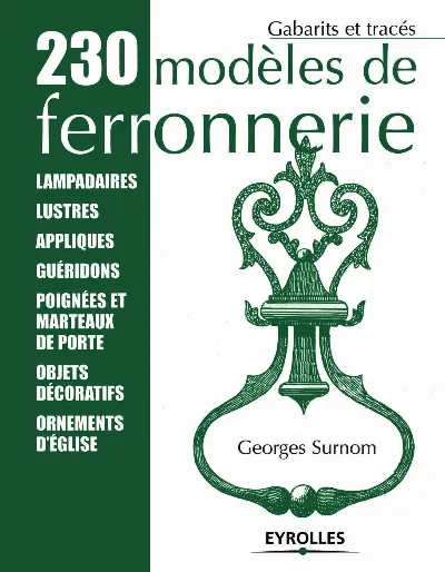 Visuel de 230 modèles de ferronnerie