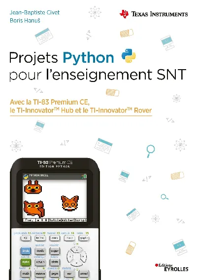 Visuel de Projets Python pour l'enseignement SNT