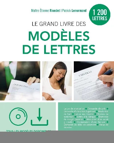 Visuel de Le grand livre des modèles de lettres