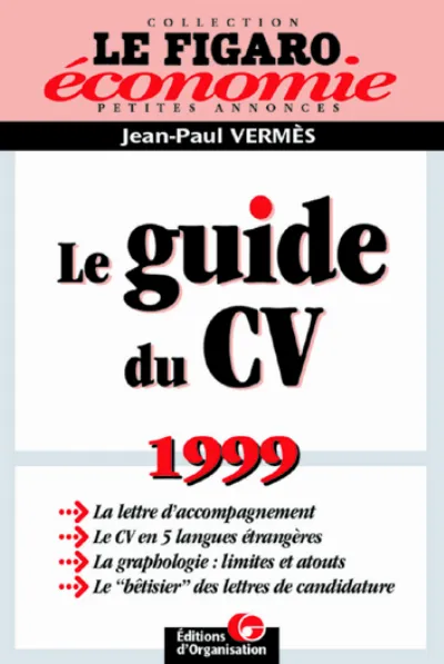 Visuel de Guide Du Cv 1999