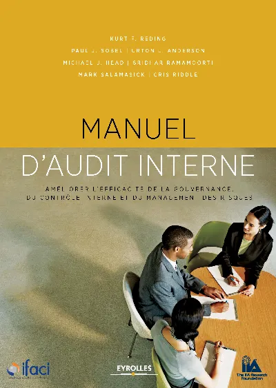 Visuel de Manuel d'audit interne