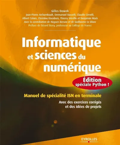 Visuel de Informatique et sciences du numérique - Édition spéciale Python !