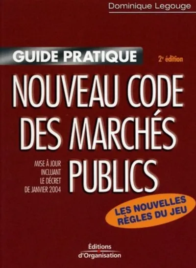 Visuel de Guide pratique du nouveau code des marchés publics