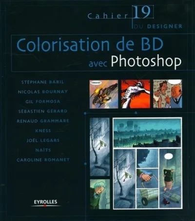 Visuel de Colorisation de BD avec Photoshop