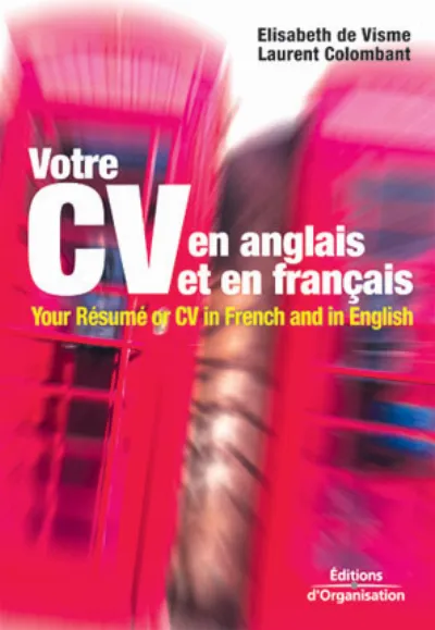 Visuel de Votre CV en anglais et en français