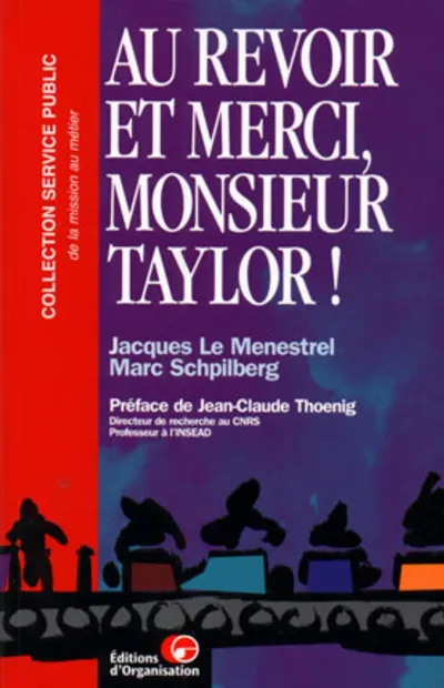 Visuel de Au revoir et merci, monsieur Taylor