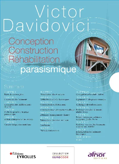 Visuel de Coffret en 3 volumes - Conception Construction Réhabilitation parasismique