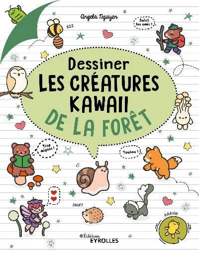Visuel de Dessiner les créatures kawaii de la forêt