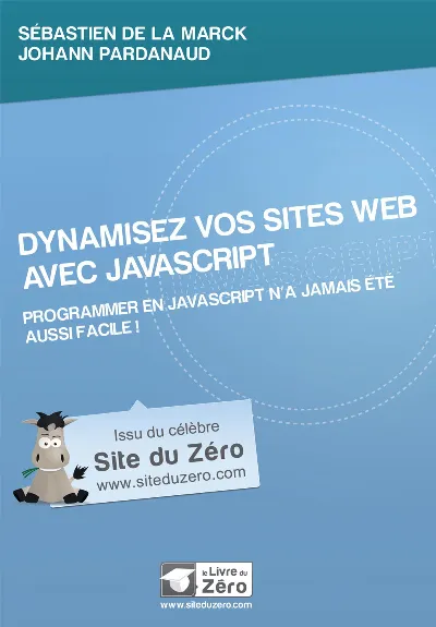 Visuel de Dynamisez vos sites web avec javascript