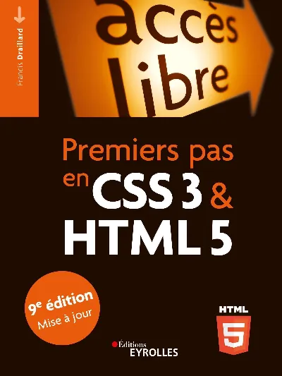 Visuel de Premiers pas en CSS3 et HTML5