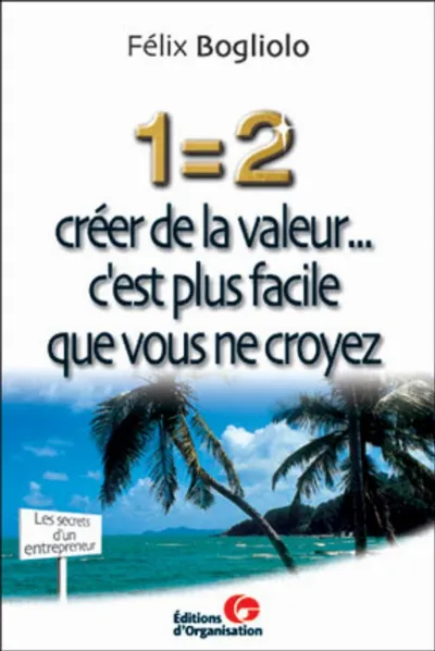 Visuel de 1=2 créer de la valeur...