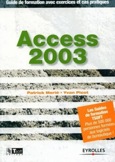 Visuel de Access 2003