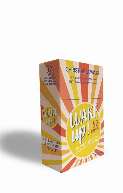 Visuel de Wake up ! 52 cartes pour arrêter de vivre sa vie à moitié endormi