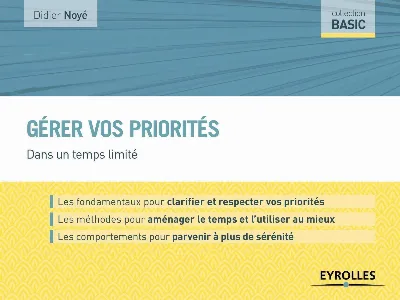 Visuel de Gérer vos priorités dans un temps limité