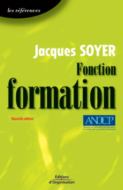 Visuel de Fonction formation andcp 3eme edition 2003