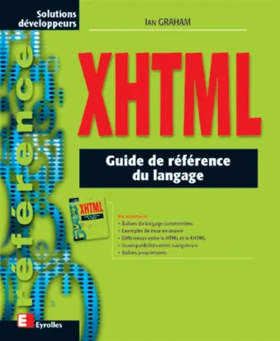 Visuel de XHTML Guide de reference du langage