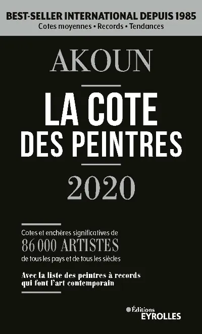 Visuel de La cote des peintres 2020