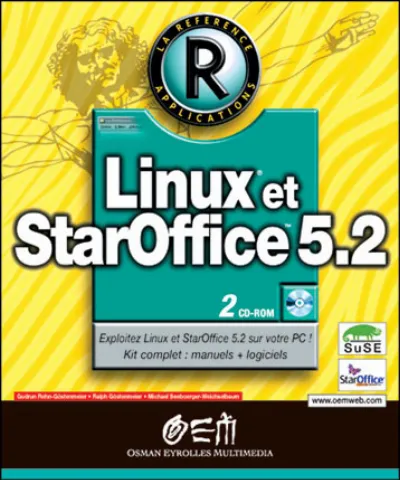 Visuel de Linux et StarOffice 5.2