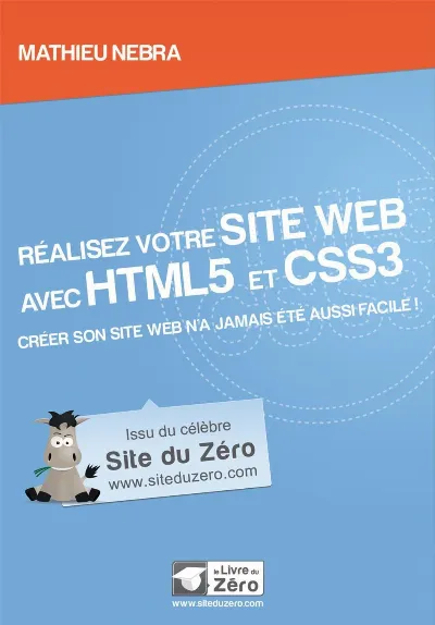 Visuel de Réalisez votre site web avec HTML5 et CSS3