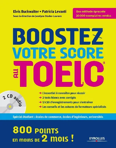 Visuel de Boostez votre score au TOEIC