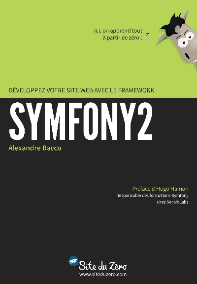 Visuel de Développez votre site web avec le framework Symfony2