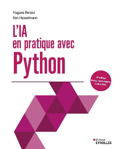 Visuel de L'IA en pratique avec Python - 4e édition