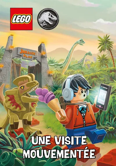 Visuel de Lego Jurassic World. Une visite mouvementée