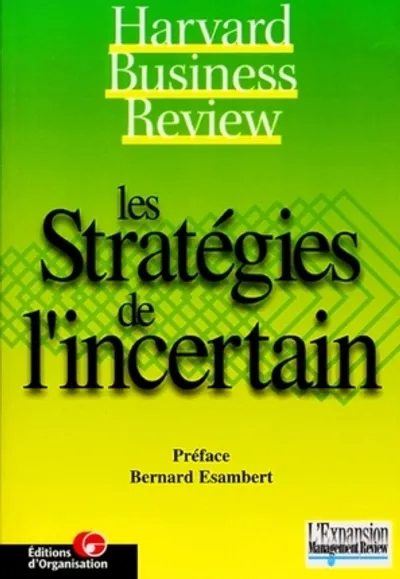 Visuel de Les stratégies de l'incertain