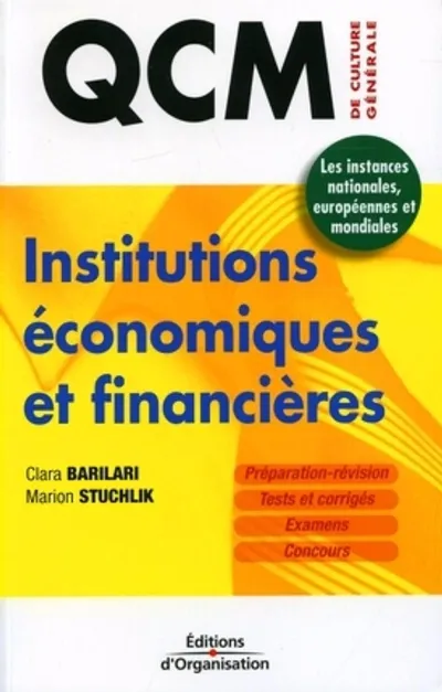 Visuel de Institutions economiques et financieres. qcm de culture generale. les instances