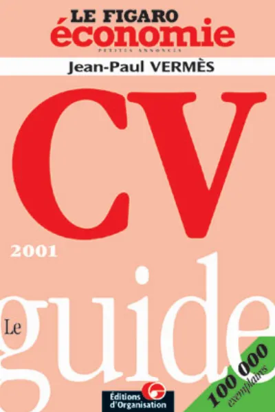 Visuel de Guide Du Cv 2001