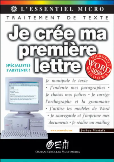 Visuel de Je crée ma première lettre avec Word 2000