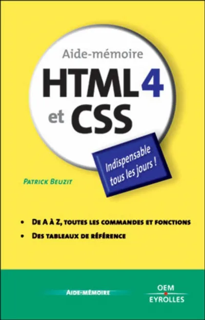 Visuel de HTML4 et CSS