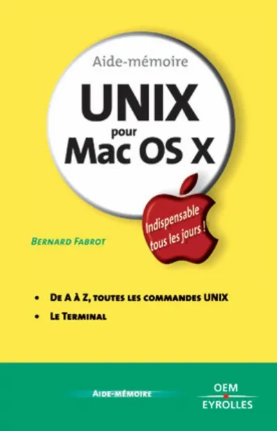 Visuel de Unix pour Mac OS X