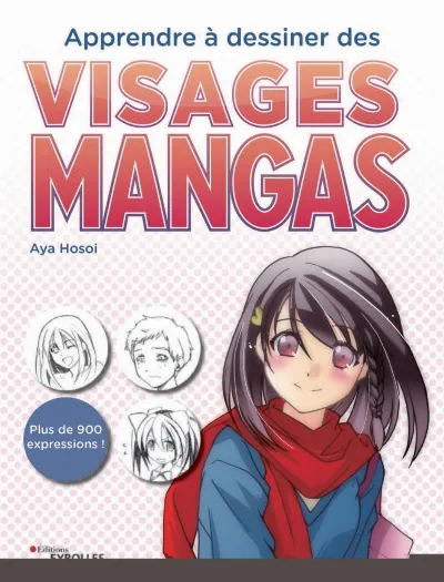 Visuel de Apprendre à dessiner des visages mangas