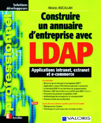 Visuel de Construire Un Ann.Ent.Ldap