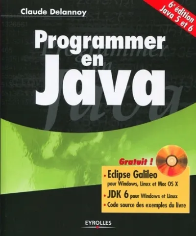 Visuel de Programmer en Java, 6e édition