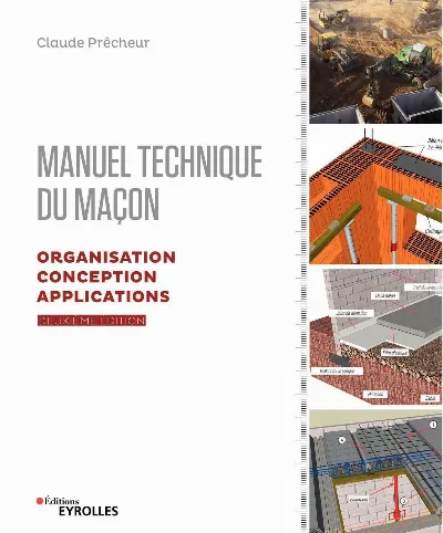 Visuel de Manuel technique du maçon - Vol. 2, 2e édition