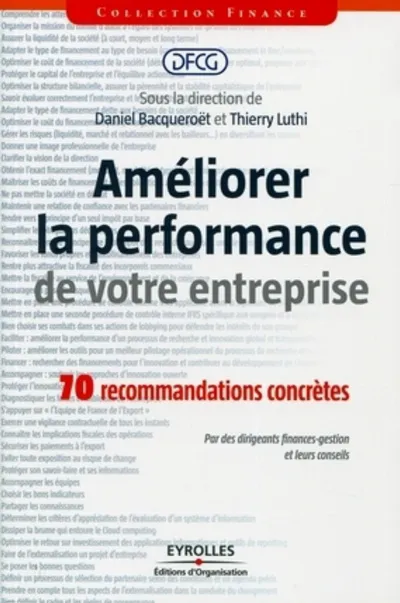 Visuel de Améliorer la performance de votre entreprise