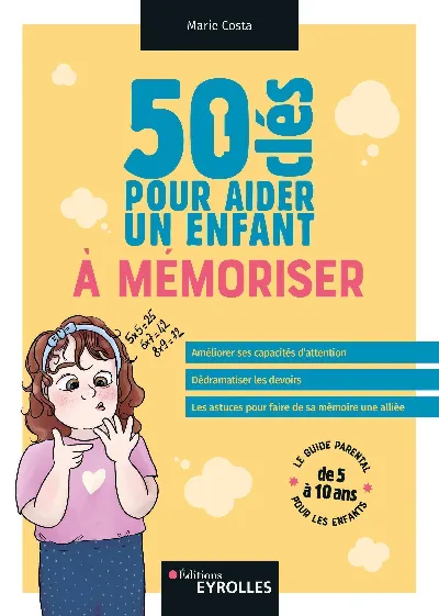 Visuel de 50 clés pour aider un enfant à mémoriser