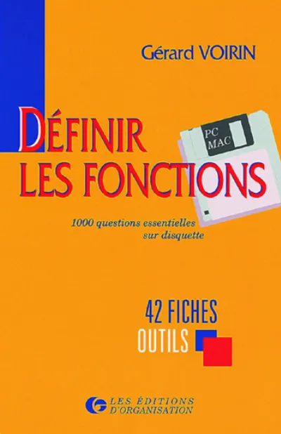 Visuel de DEFINIR LES FONCTIONS (LIVRE ET DISQUETTE)