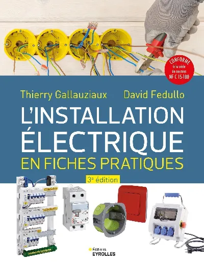 Visuel de L'installation électrique en fiches pratiques