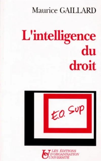 Visuel de L'Intelligence.Du Droit