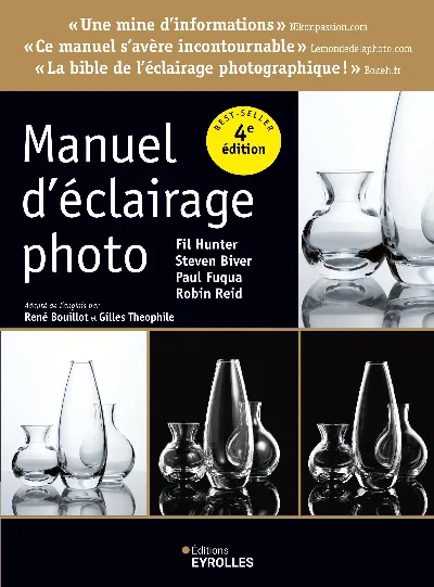 Visuel de Manuel d'éclairage photo, 4e ed.