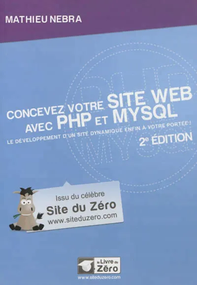 Visuel de Concevez votre site web avec php et mysql  2e edition