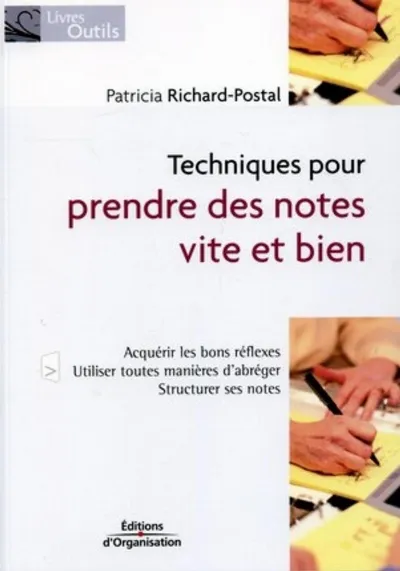 Visuel de Techniques pour prendre des notes vite et bien